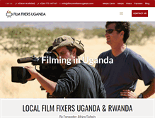 Tablet Screenshot of filmcrewfixersuganda.com